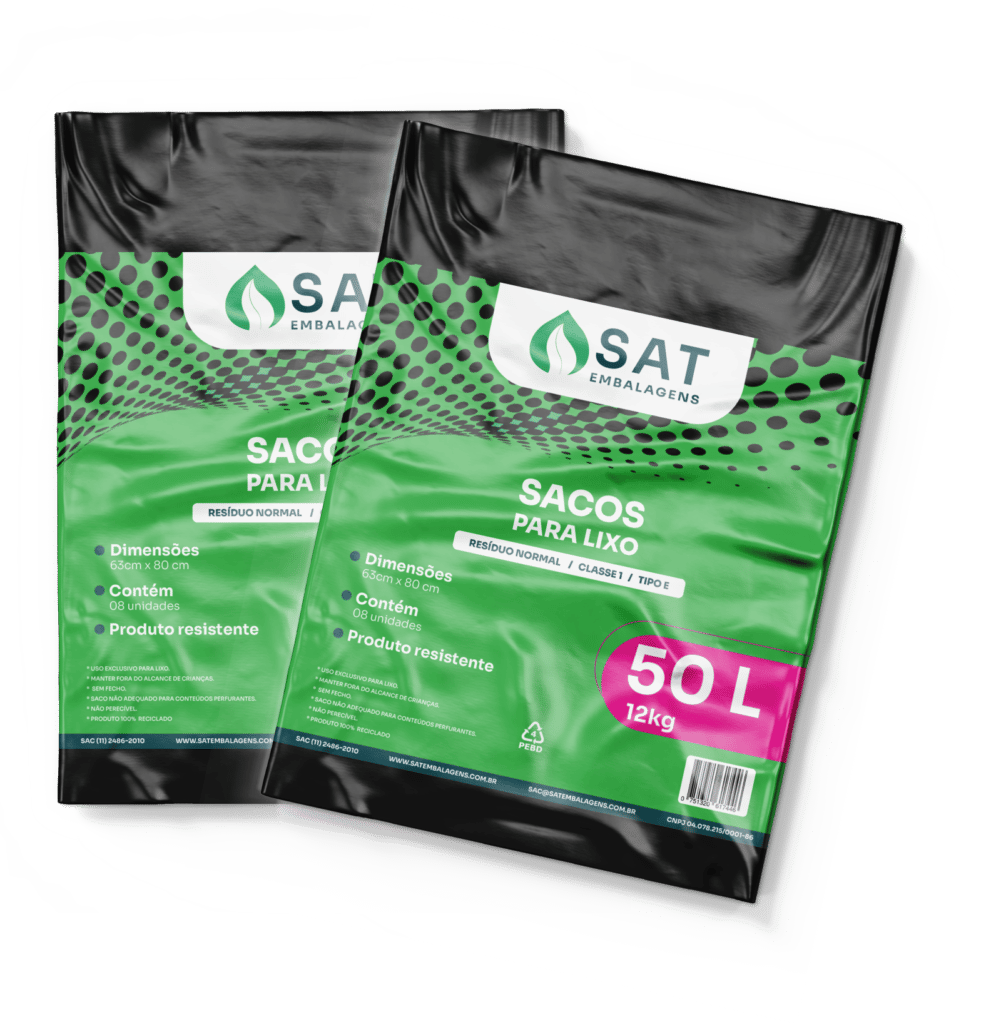 Saco de lixo 50L